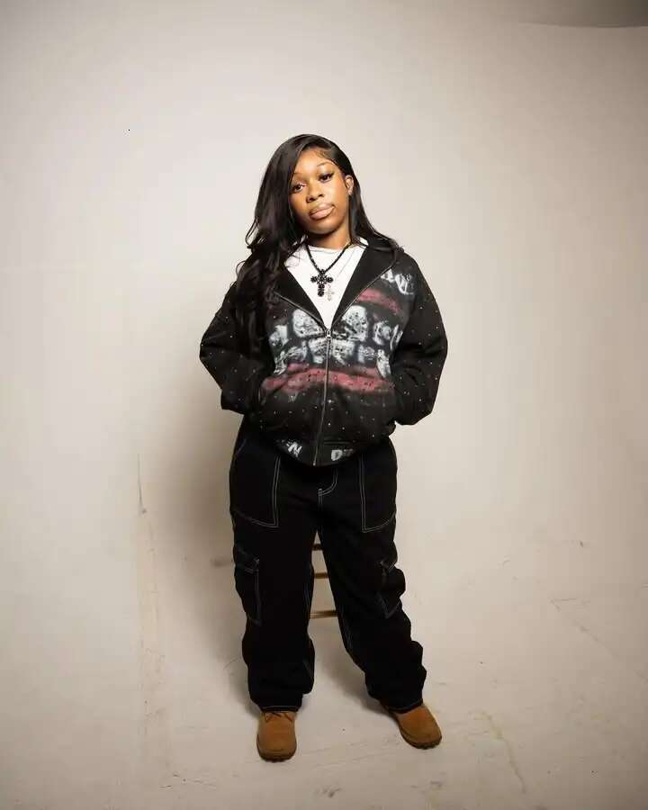 Retro Zipper Y2K Clothes Men Women Gothic Teeth Graphic Rhie Sequins Oversized Hoodies Sweatshirts Casual Jackets