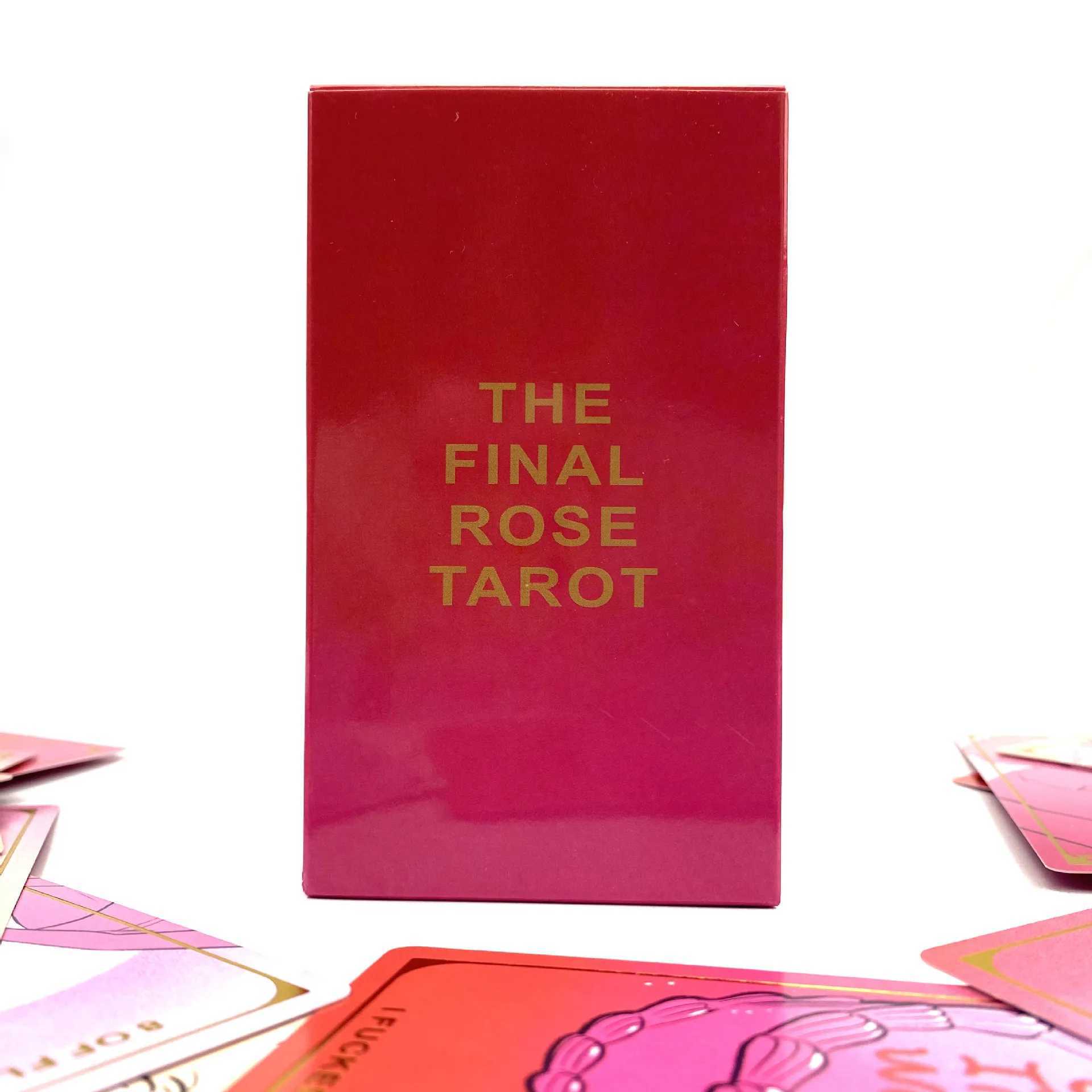 12x7cm The Final Rose Tarot cards Paper Manual card games C251114