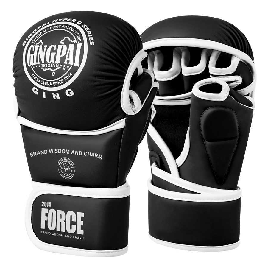 MMA Gloves Open Palm Sparring Grappling MittsMartial Arts for Men WomenCombat SportsMMA Boxing Muay Thai Kickboxing L251114