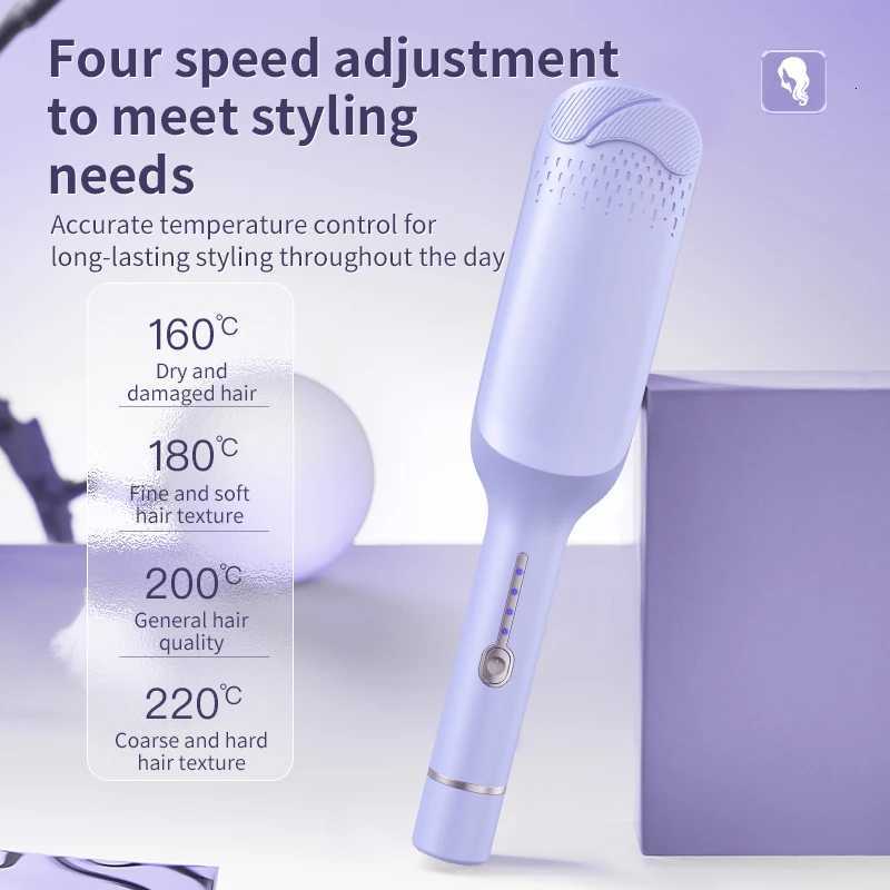 Hair Curling Iron 32mm Deep Wave Hair Curler 4 Temperature Adjustable Fast Heating Crimping Iron Styler Wand for All Hair StyleT251114