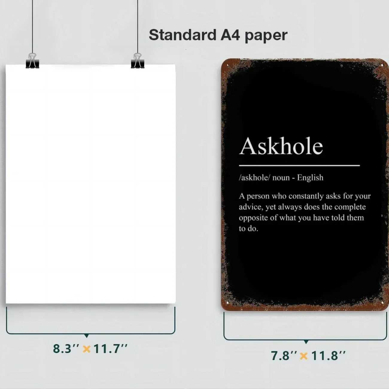 Minimalist Text Inspirational Black Metal Signs Posters Success Focus Discipline Patience Definition Tin Sign for Room Home WallM251114