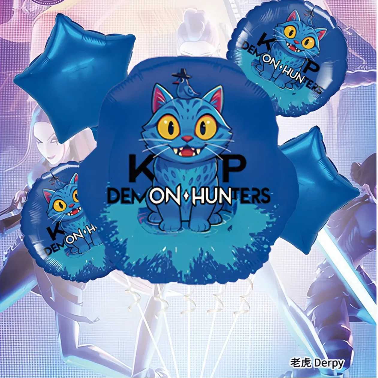 K-pop Demon Hunters 18-inch Balloon Cartoon Anime Foil Baby Shower Girl Birthday Party Decorations Inflatable Balloons Gifts Z251111