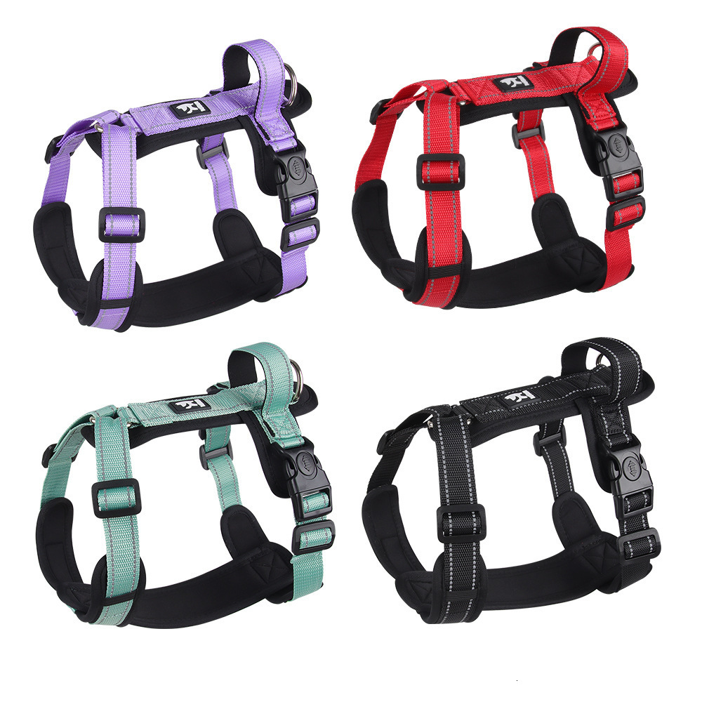 TSPRO Hands Free Dog for Walking Running Safety Car Seat Belt Shock Absorbing Bungee Leash with Padded Handle 240722