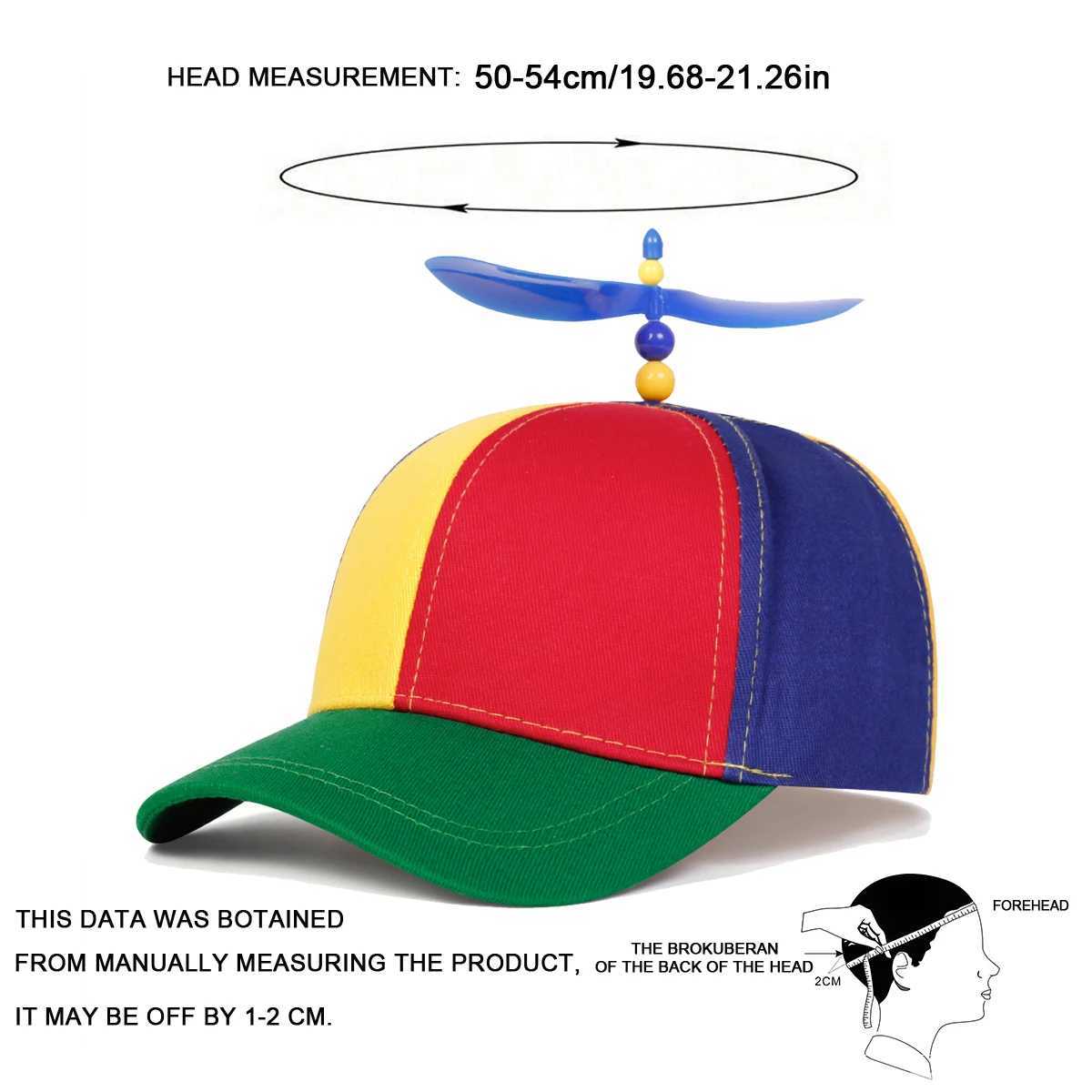 Personalized propeller baseball cap for children adjustable outdoor casual cap for spring and autumn travel sun protection cap for boys and girls W250