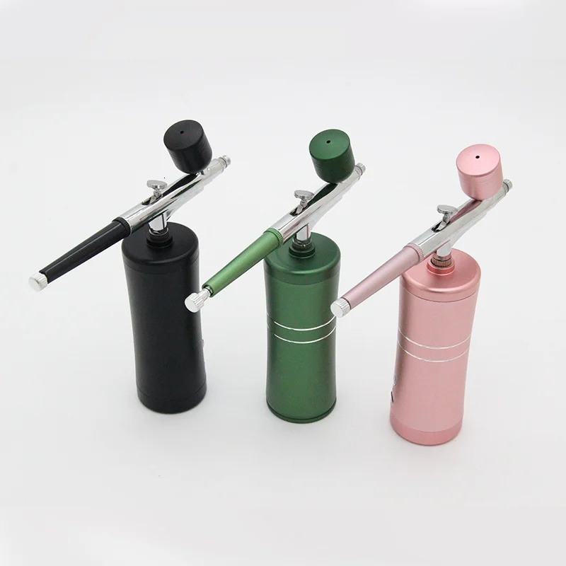 Rechargeable Portable Airbrush Paint Spray Gun Airbrush For Nail Art Cake Pastry Painting Barber Makeup Facial Beauty Skin Care 251112