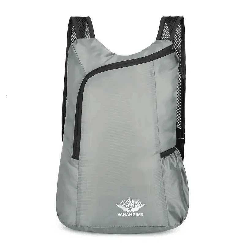 2025 New 1-Pack Multifunctional Ultralight Backpack - Foldable and Portable - Perfect for Cycling Hiking and Travel EssentialsW251113