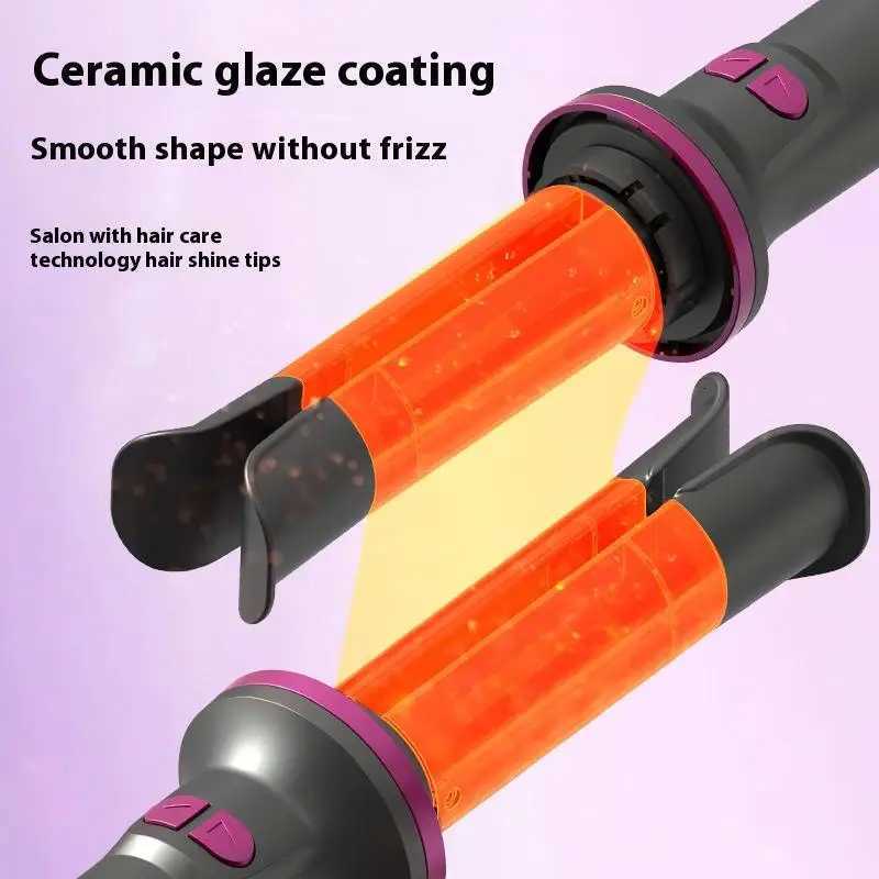 New Multi-Functional 32mm Fully Automatic Rotating Curling Iron Non-Damaging Lazy Boy Curling IronT251114
