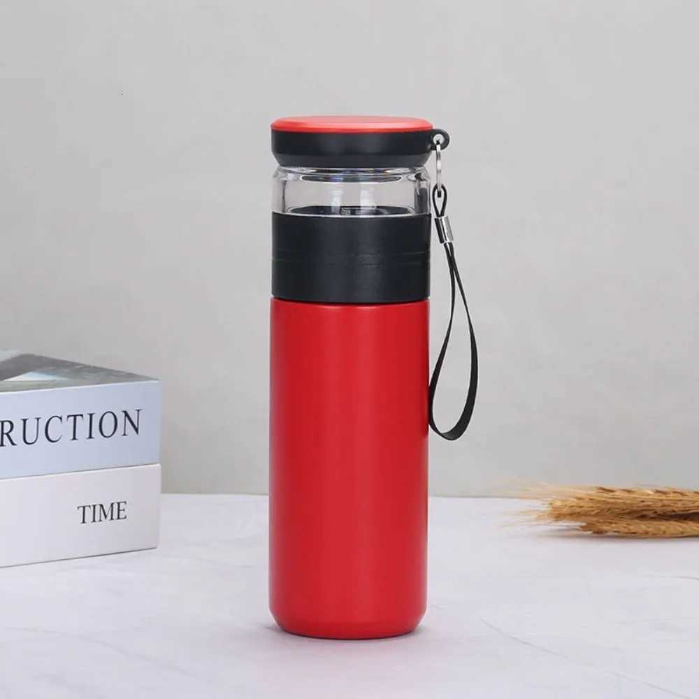 New Stainless Steel Insulated 500ML Capacity Water Separation Tea Infuser Bottle Leak-Proof Thermal Car Coffee Cup C251114 W260226