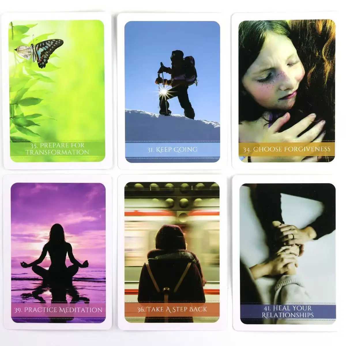 48 Pcs Cards Ask Your Soul Message Cards Oracle Deck 10473cm Messages From Universe Higher-self Message Cards C251114