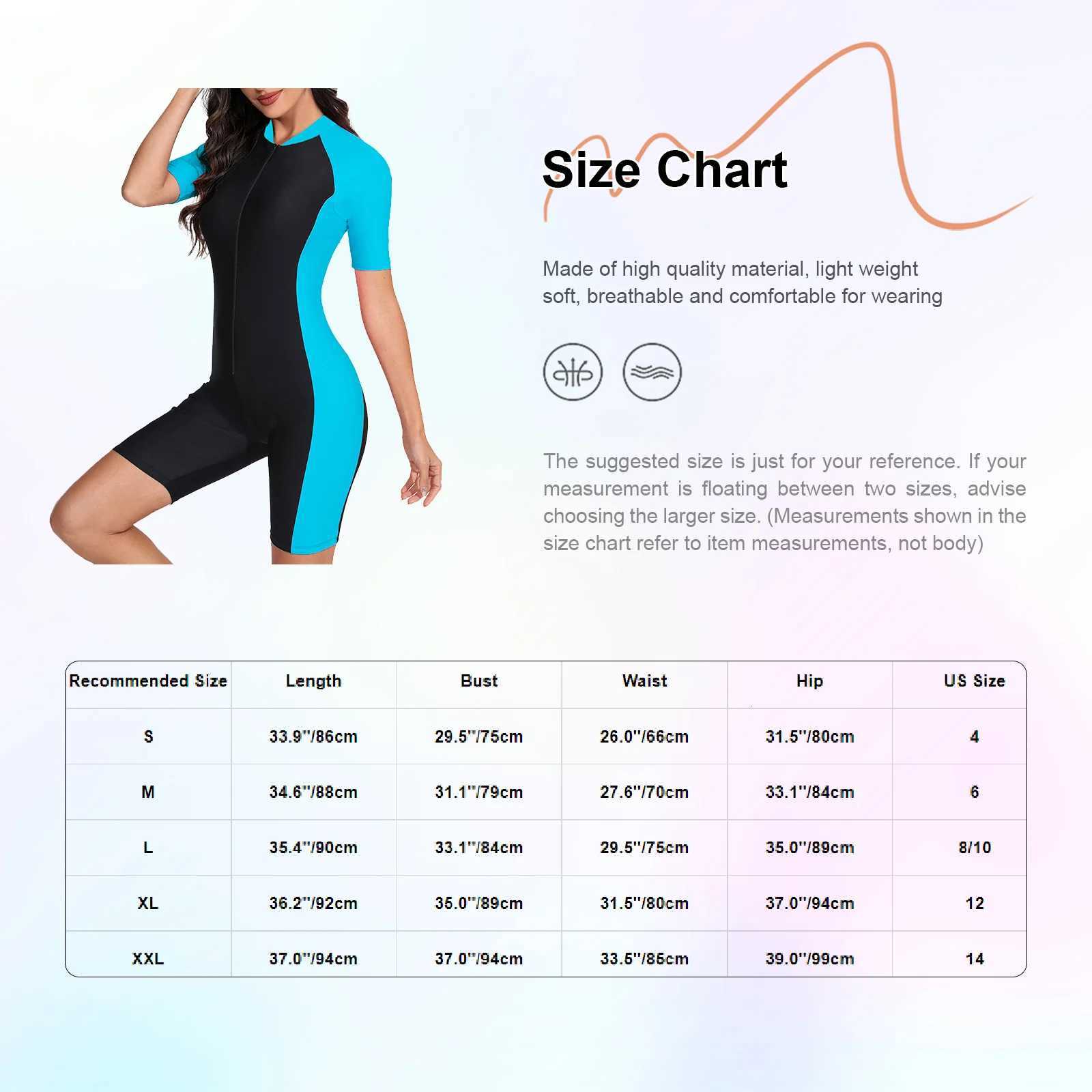 Athletic One Piece Swimsuits for Women Boy Leg Swimwear Front Zip Surfing Wetsuit Jumpsuit Beachwear Rushguard Bathing SuitW251113