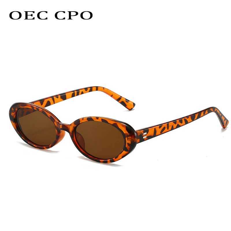 Retro retro oval sunglasses for women 2024 brand designer round sunglasses for men UV400 punk style luxury glasses for women OculusT250414