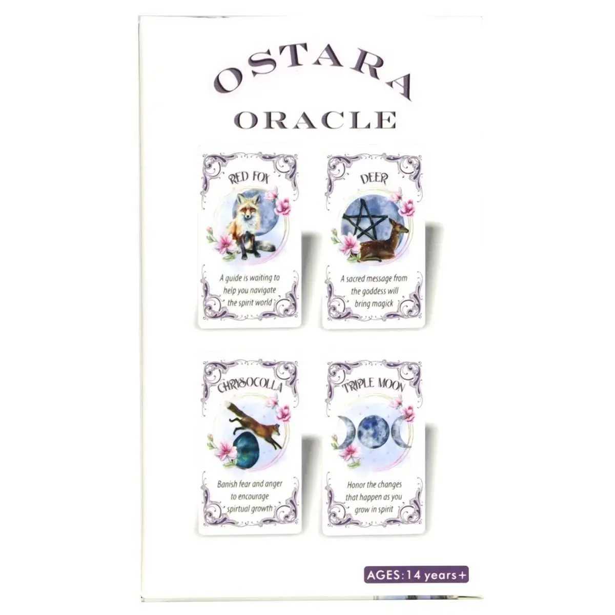 Ostara Oracle Deck 20 Pcs Oracle Cards Inspirational Altar Deck To Recieve Divine Messages 127cm C251114