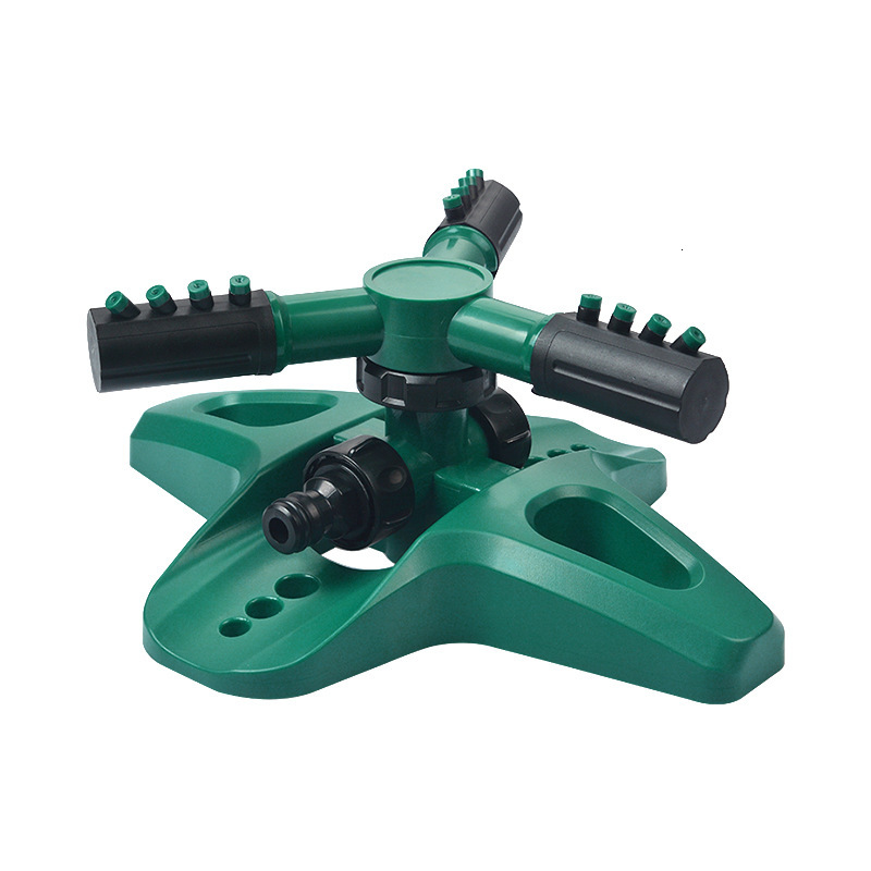 Rotating head, automatic sprinkler, 360 degree lawn greening sprinkler system, coog system for irrigating land and gardens