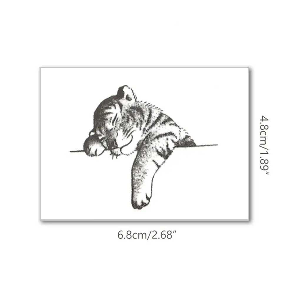 Simulated Whale Moon Student Male Female Temporary Tattoo Sticker CoupleXJ25414