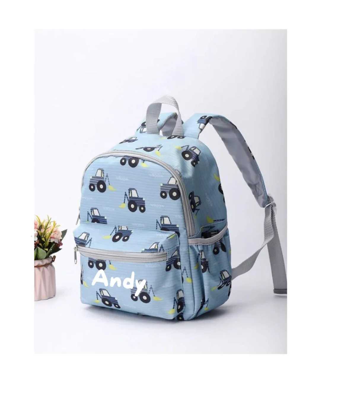Custom Kids Backpack Personalised Childrens Backpack Kindergarten backpack Dinosaur personalised School bagToddler BackpackW251113