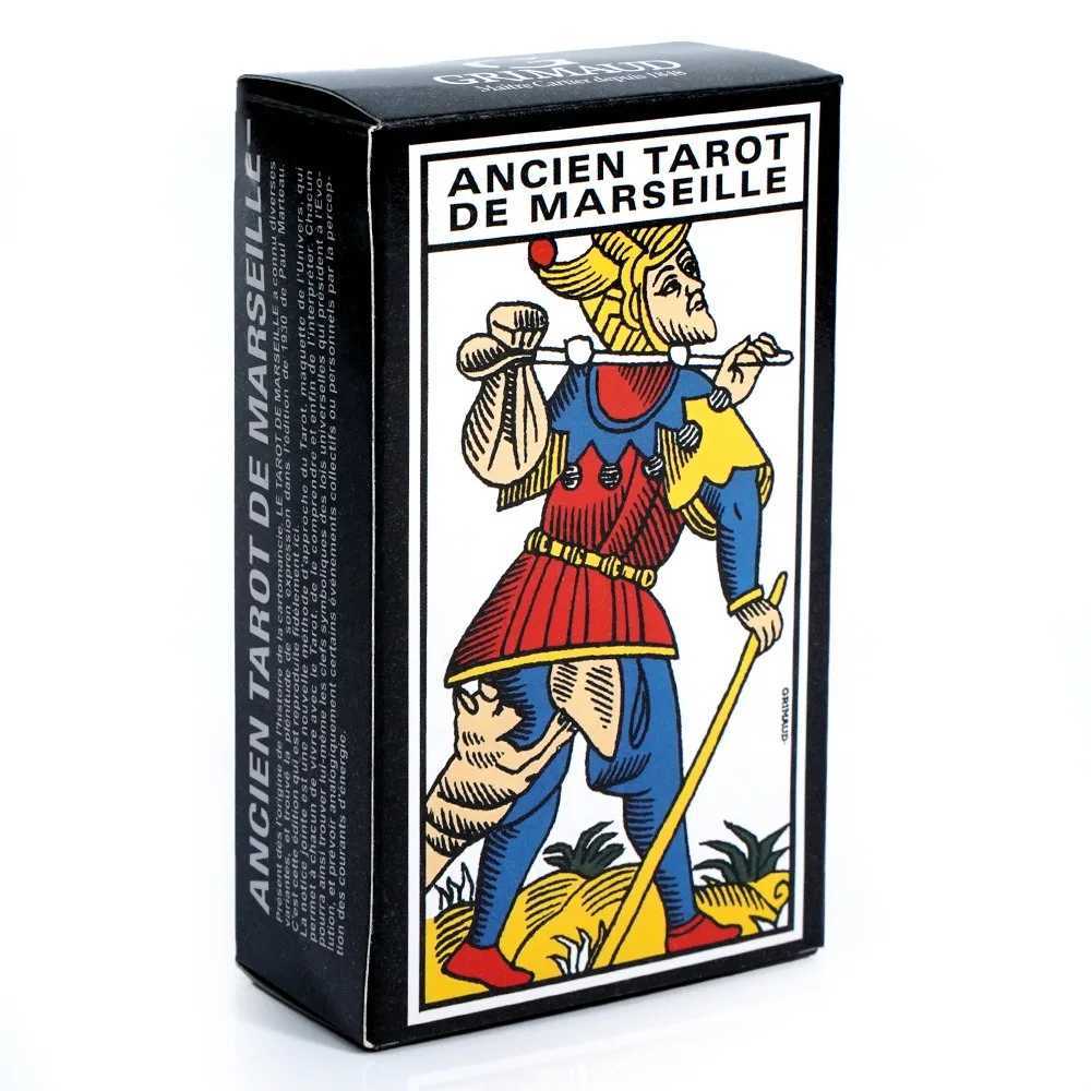 1036cm Tarot De Marseille French Version - Set of 78 Cards with Guidebook C251114