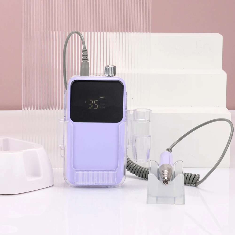 The Best Brushless 85W Electric File 35000 RPM Cordless ,Silent And Stable, Long Service Life Nail Drill Hine