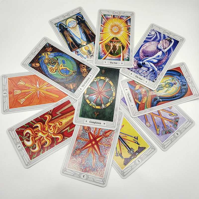 Aleister Crowley Luxe 80 Predictive Cards The Great THOTH Divination Tarot Cards C251114