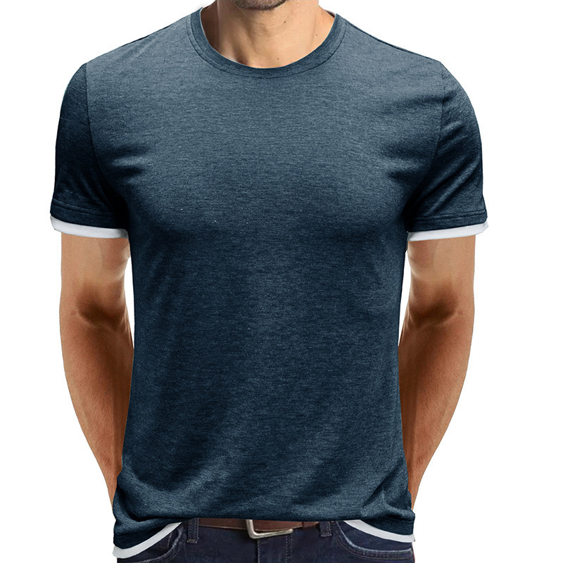 2022 summer new clothes short sleeved t-shirt mens top t-shirt mens wear