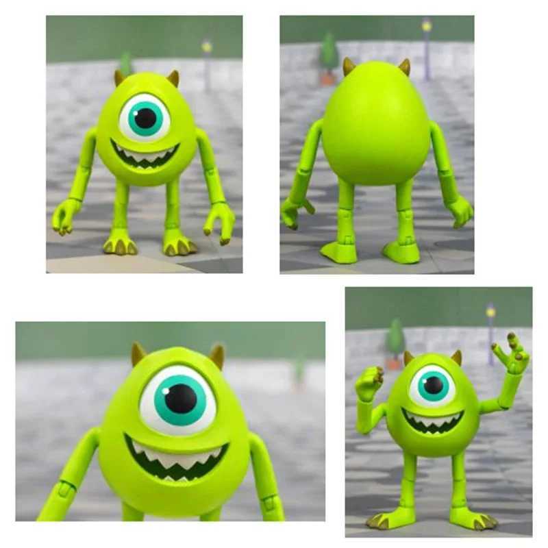 Disney Pixar Monsters Mike and Randall Movable Joint Action Characters Toy Monsters University Animated Characters Dolls Childrens Gifts Y2504014