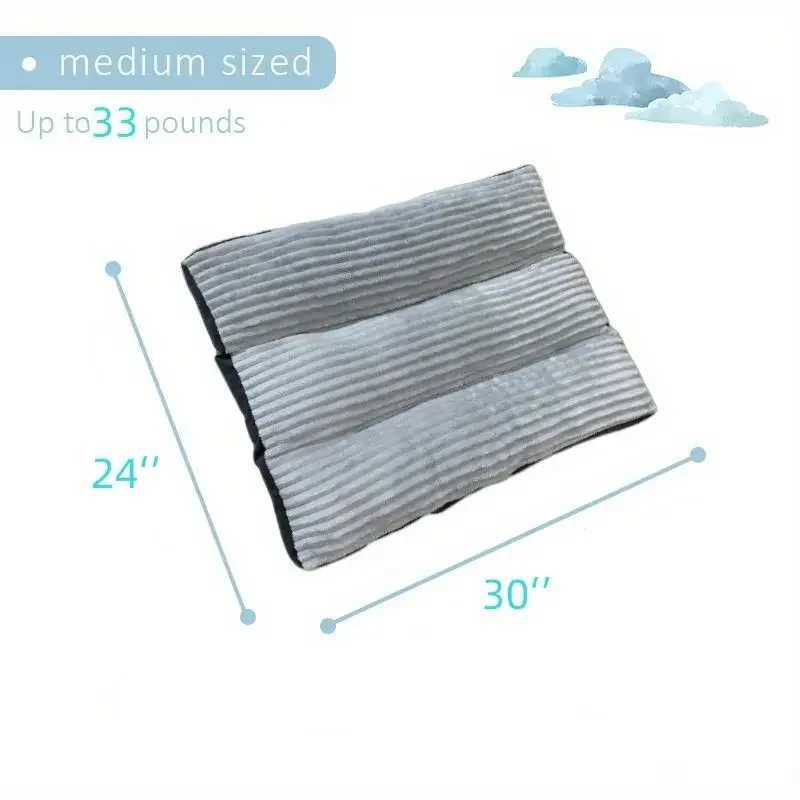 Up to 100 pounds of dog mat floor mat detachable and washable large dog house pet mat soft and comfortable bed X250412