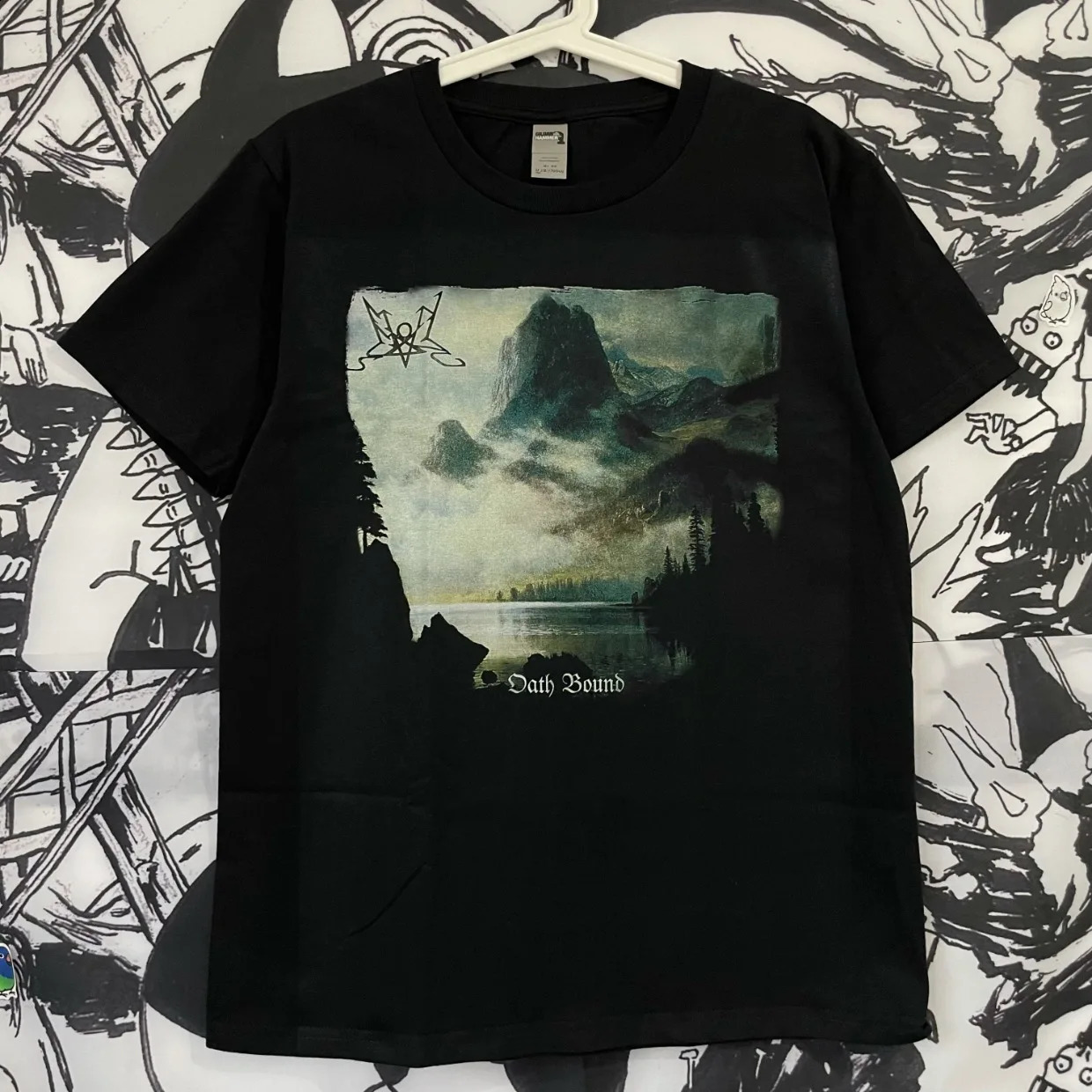 Summoning Heavy Metal West Street Skateboarding Green Summer T-shirt Loose Casual T-shirt Men Women 250411