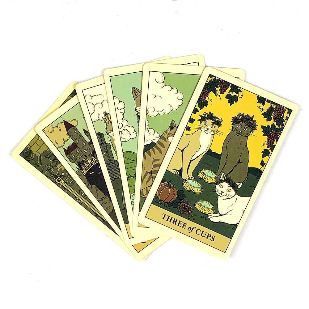 Tarot Cards A 78 Deck Oracle English Visions Divination Edition Borad Playing GamesHoliday Games Halloween and Christmas Gifts C251114