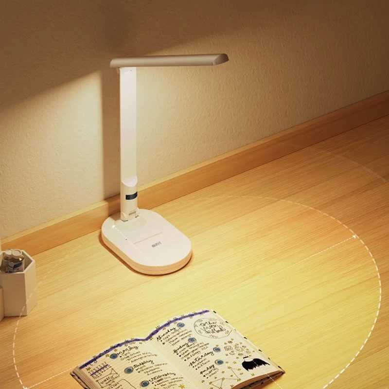 LED Desk Lamp 3 Levels Dimmable Touch Night Light USB Rechargeable Eye Protection Foldable Table Lamp For Bedroom Bedside Desk M251114