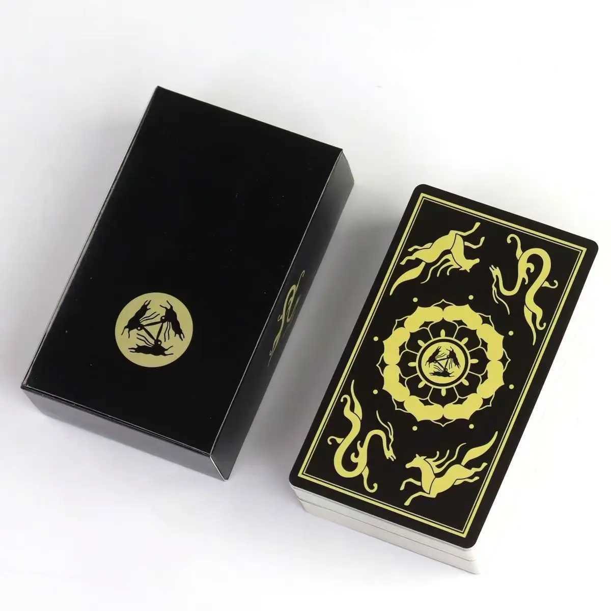 1036cm - Chinese Opera Tarot Deck Black Border Waite-Based System 78 Pcs Cards Perfect for Collectors Readers C251114
