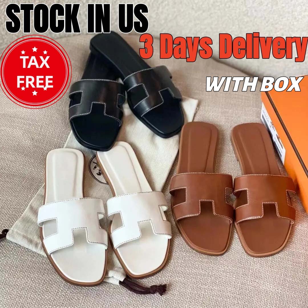 Designer Slides Luxury Leather Slides with Signature Cut-Out Designer Inspired Sandals Premium Calfskin Comfortable Sole Resort Wear High Quality Women Slippers