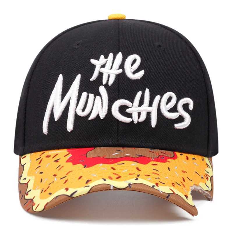 Doughnut printing adjustable baseball cap unisex fashion Sunhat hip-hop hat mens snapshot denim unisex hat gift W250414