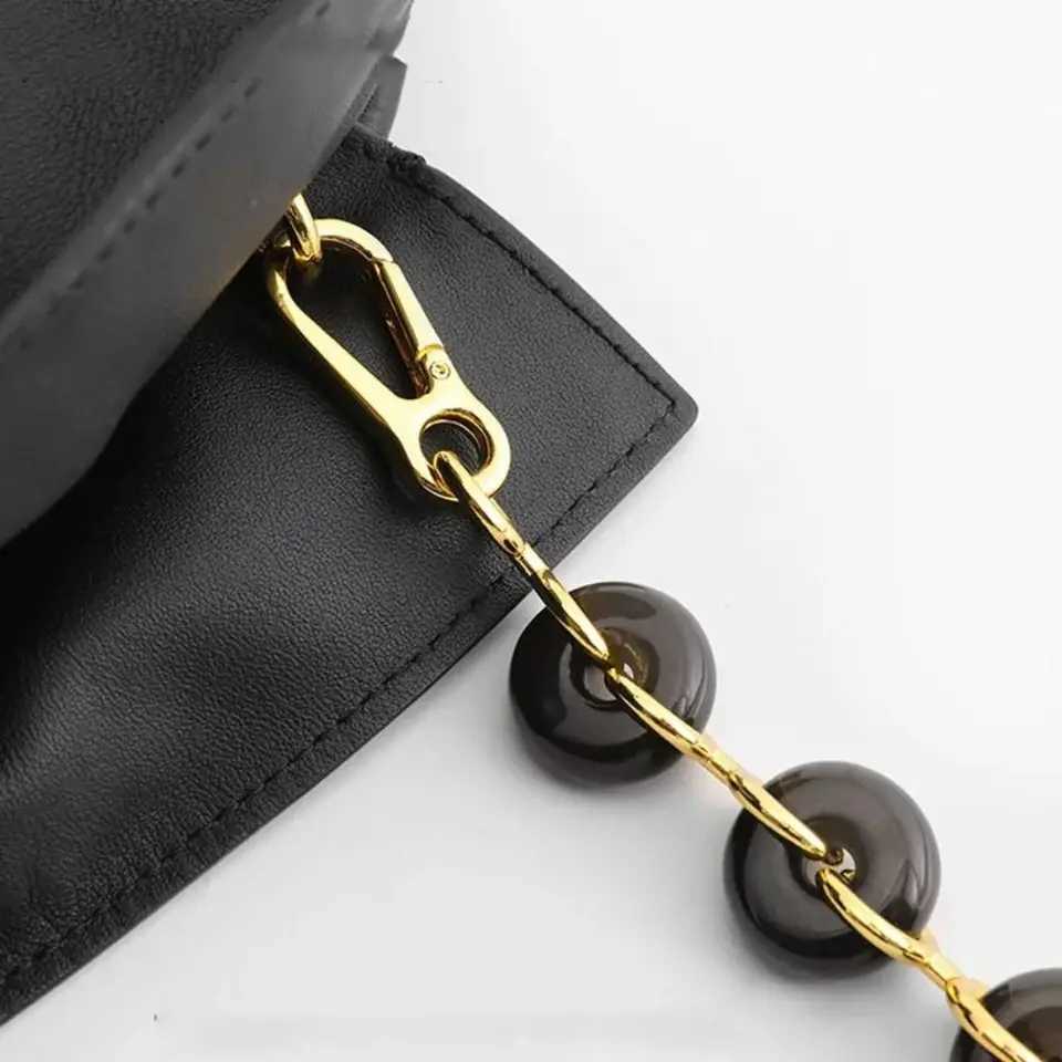 Donut Chain Bag Replacement Shoulder Strap Resin Metal Crossbody Chain Multifunctional Acrylic Bag Decorative Chain WomenXJ251114