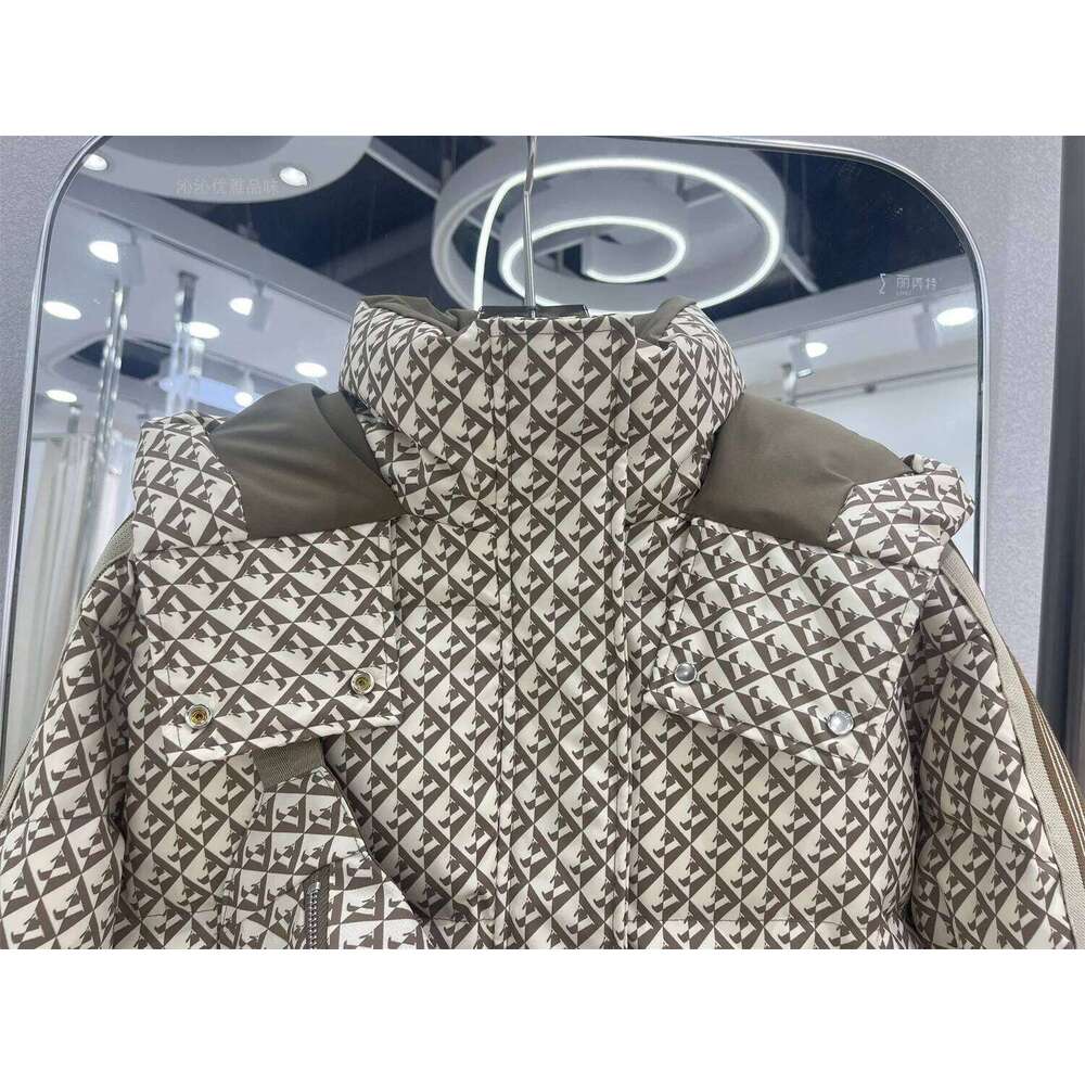 Women's Wear Thickened Houndstooth Down Jacket Women Winter 2023 New High Quality Korean Style Loose Bag Warm Fashion White Duck Puffer Coat