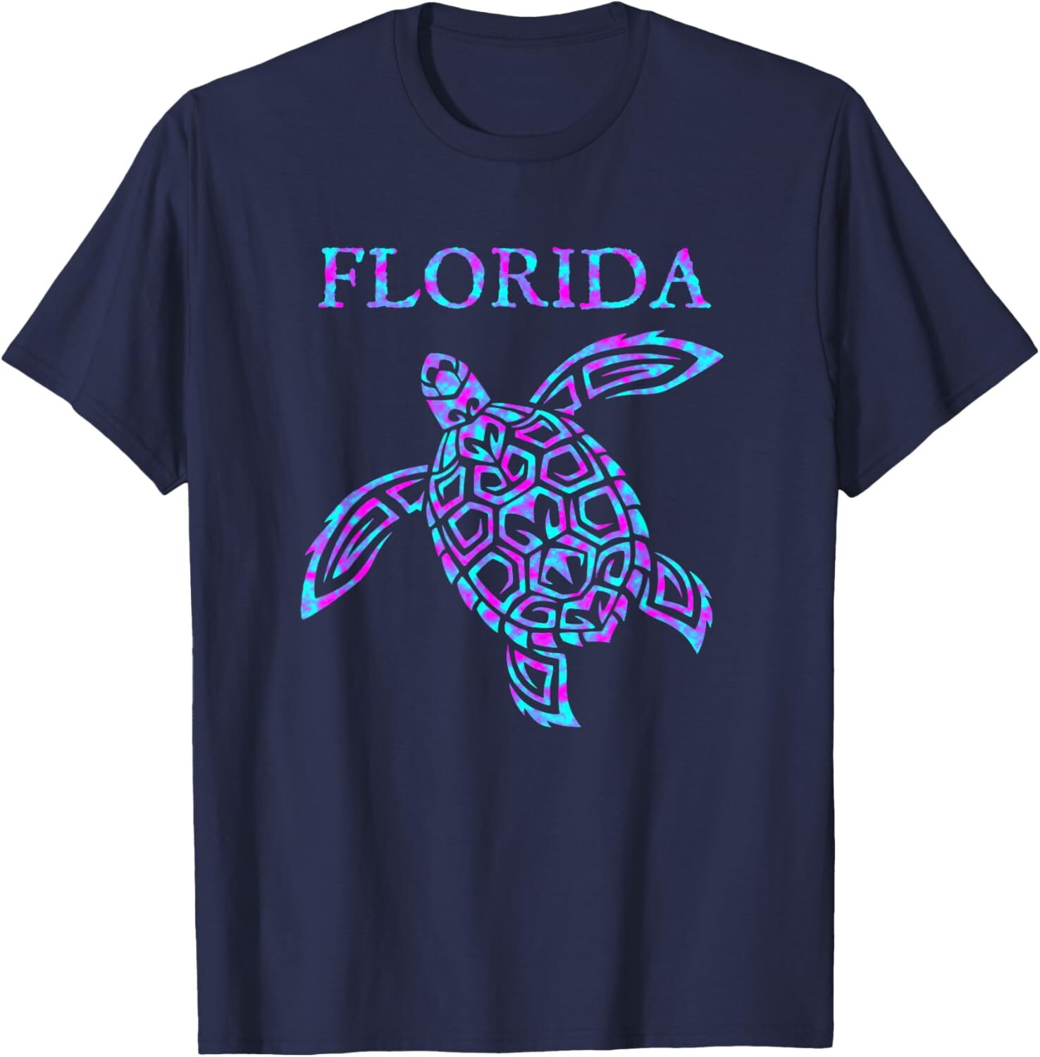 T shirt for Mens Florida Sea Turtle Boys Girls Toddler Vacation Souvenir Graphic Tee Casual Tops Clothes Short sleeve