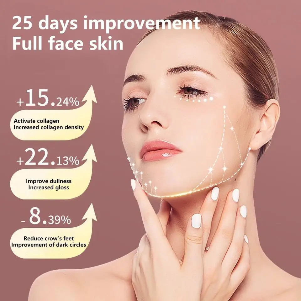 Facial Massager 12 Gears Electric Facial Massager V-line Face Slimming Vibration Device Home Use Beauty Tool 251112