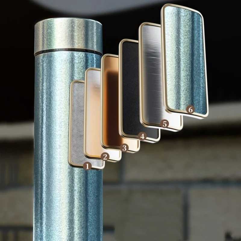 Pure Titanium Insulated Cup Portable Tea Cup MenWomen Water Cup Business Office Cup Titanium Cup Hot and Cold Insulation Bottle C251114