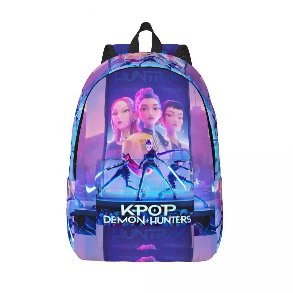 Huntrix Zoey Rumi Mira Backpack for Men Women Cool High School Business Daypack KPop Demon Hunters Laptop Shoulder BagW251113