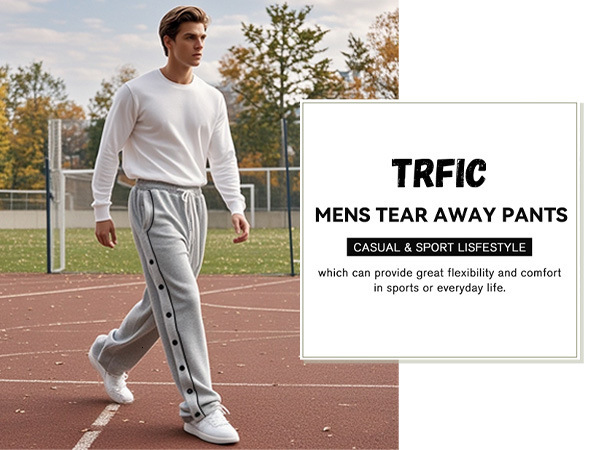 2025 casual sports breasted men's autumn new loose straight drawstring oversized pants