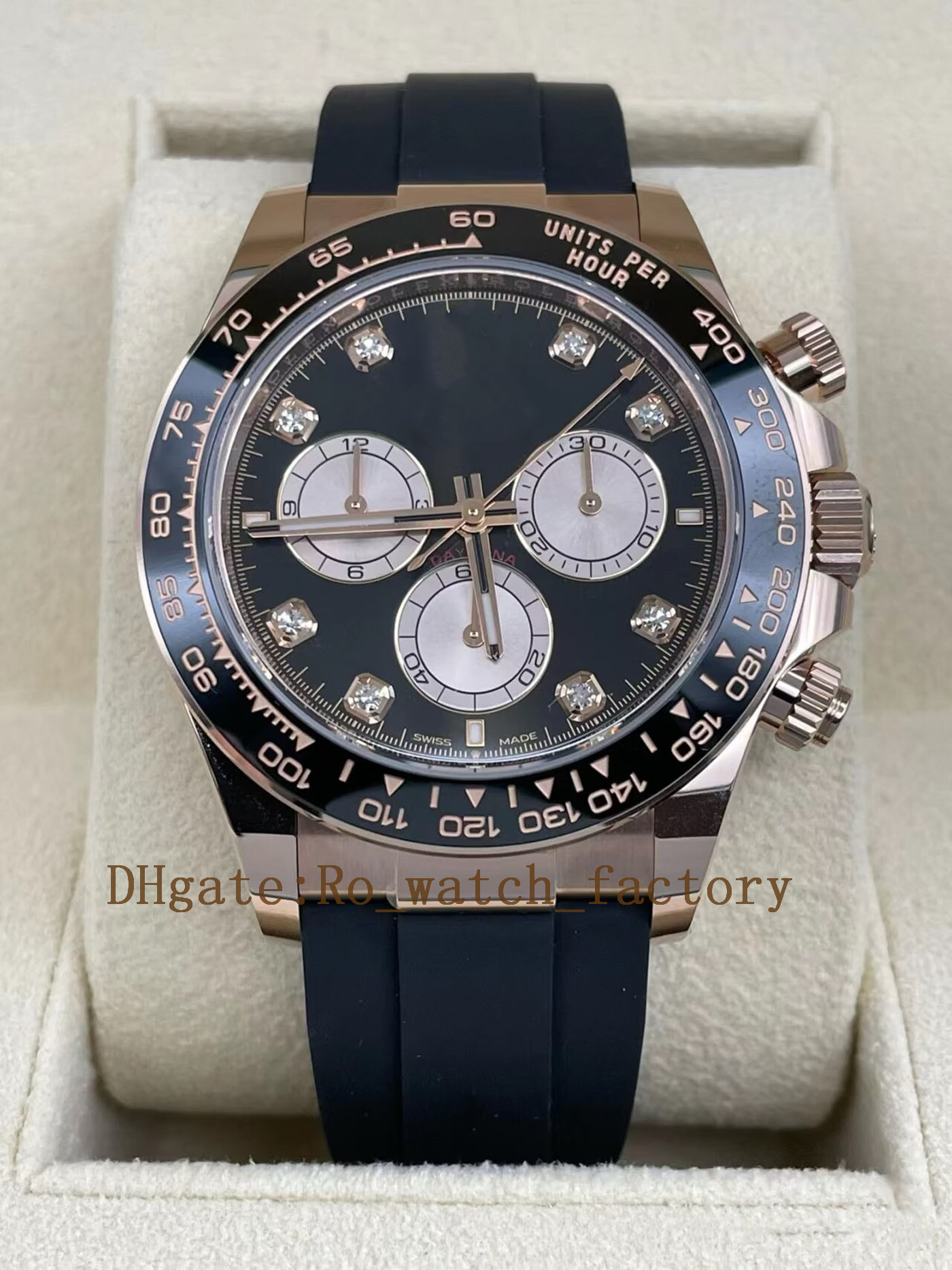 mens watch designer watch 40mm automatic mechanical 3235 movement watch Sapphire dial ceramic bezel