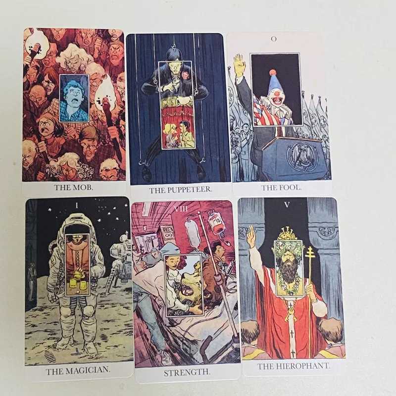 The Unveiled Tarot Cards English Version Board Game Oracle Deck Playing Cards C251114