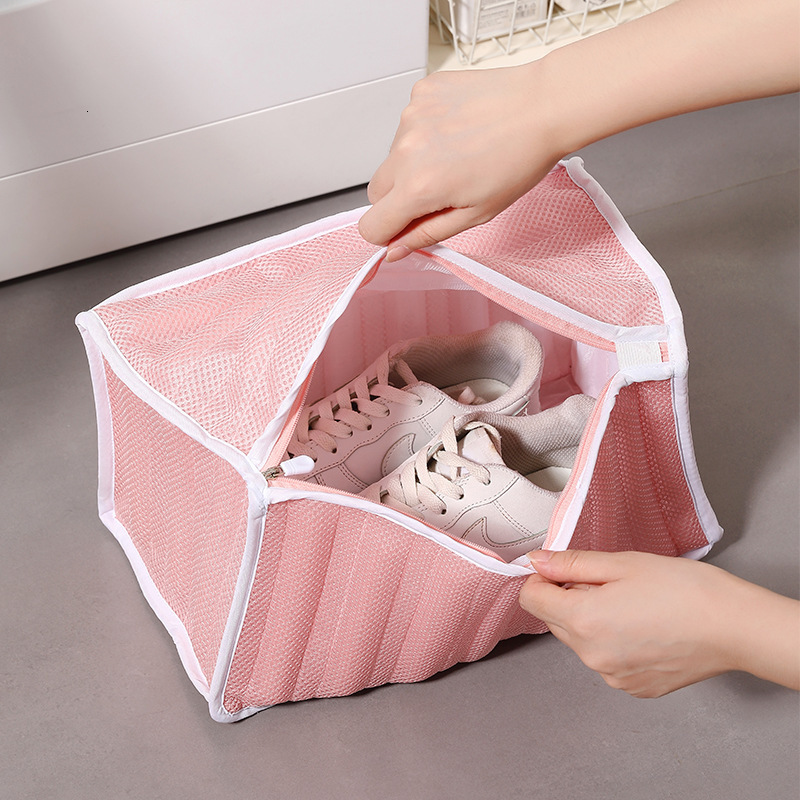 Thickened Lazy Household Machine Sandwich Shoe Washing Bag Wholesale
