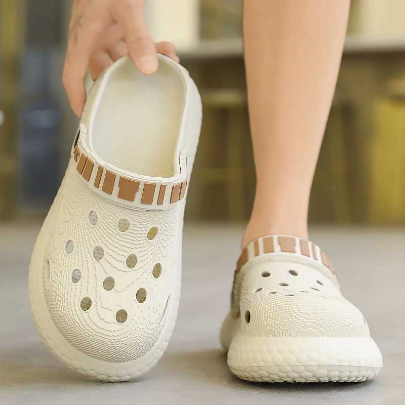 Couple style mens and womens baby head slippers for summer new style for external wear anti slip and anti odor beach dual-use sandals and slippers W25