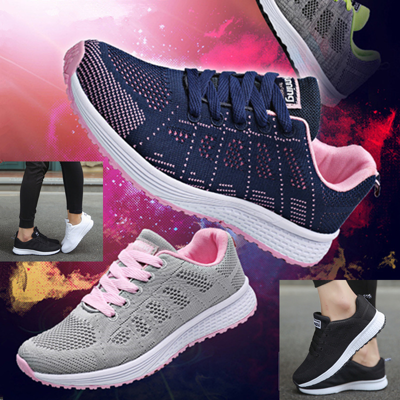 Spring summer men's and women's shoes students net surface breathable casual shoes running shoes fitness sports shoes 2025