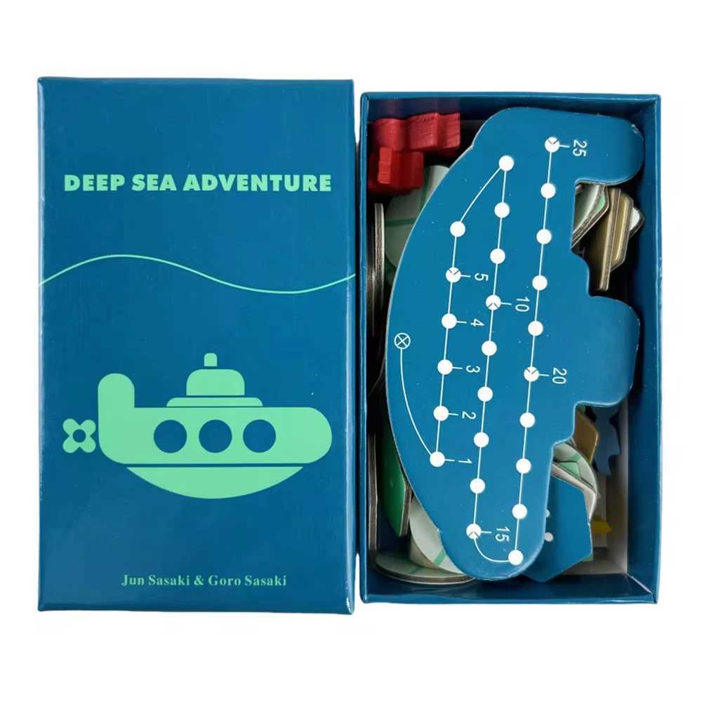 Deep Sea Adventure Family Gathering Game CardFun Card GameParty Board Games C251114