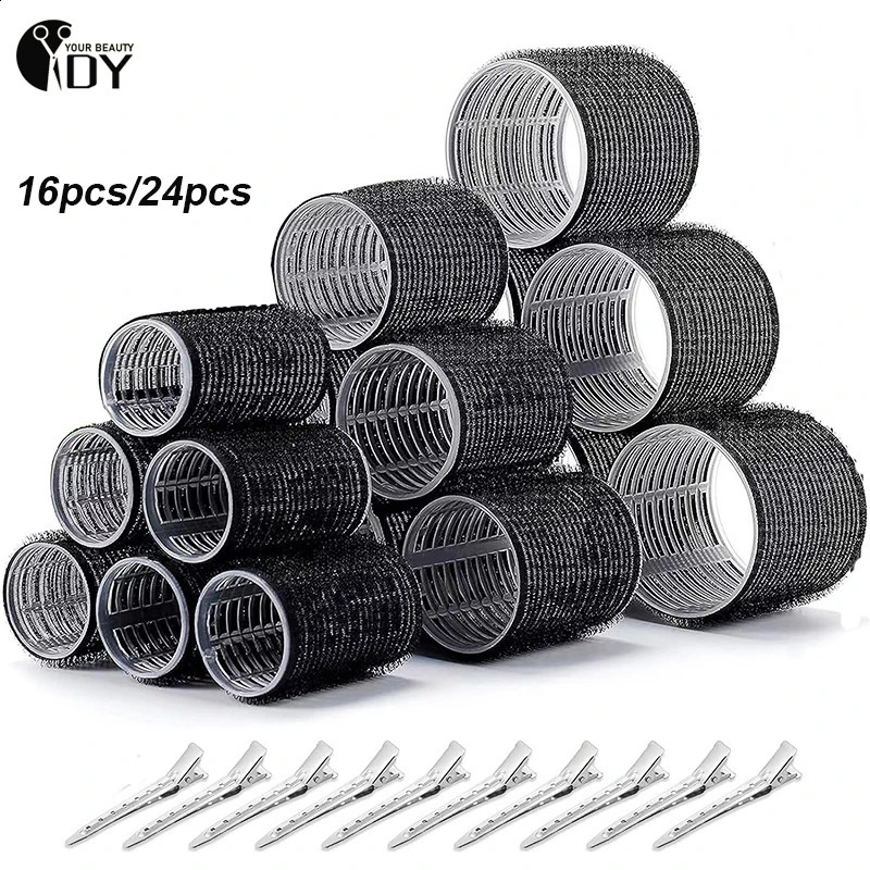 Hair Roller No Harm To Hair Magic Curler Natural Curling No Heat Hair Bangs Volume Self-adhesive Hook Loop DIY Styling Tools 250409