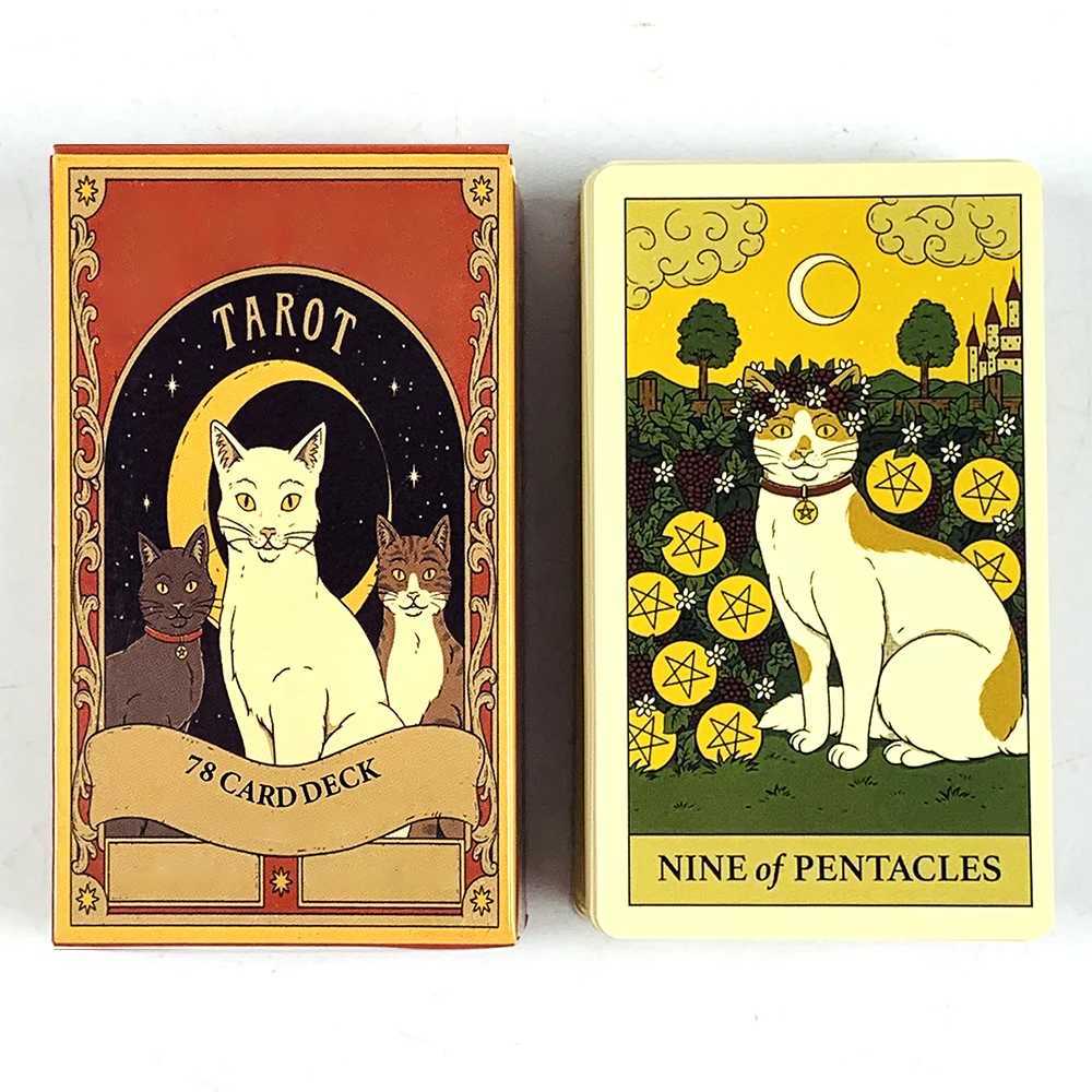 Tarot Cards A 78 Deck Oracle English Visions Divination Edition Borad Playing GamesHoliday Games Halloween and Christmas Gifts C251114
