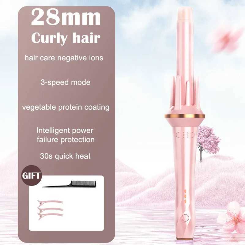 2025 New Automatic curling iron electric rotation does not hurt hair perm curling iron big wave girl Minhuang negativegT251114