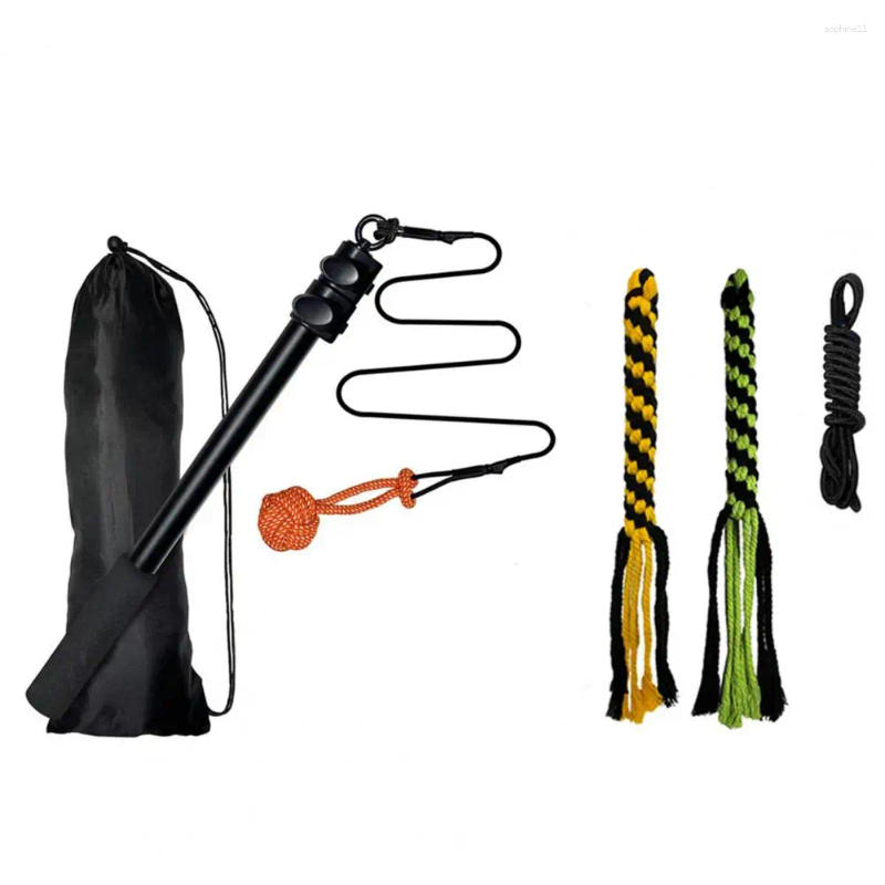 Update Set Retractable Dog Stick Interactive Play Bite Resistant Relieve Stress Dogs Flirt Pole For Daily