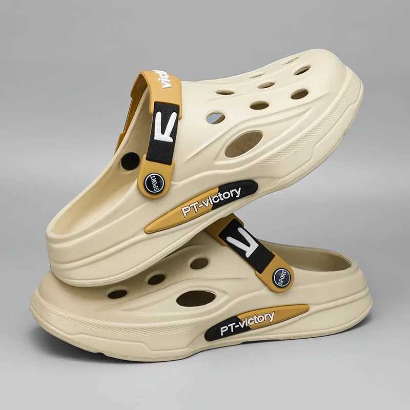 Summer 2025 Outdoor Garden Neoprene Mens Casual Sneakers Fashion Luxury Sandals Comfortable Indoor Soft Sneakers 40-45 cro-s W250414