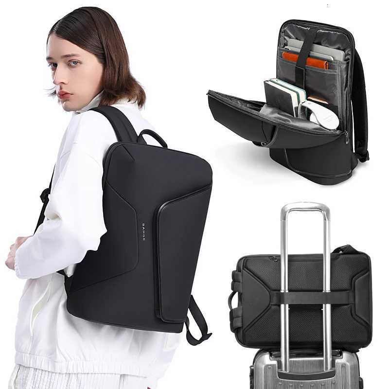 2024 BANGE Business Backpack Men Luxury Waterproof School Laptop Backpacks Travel Bag Aesthetic Backpack FashionW251113